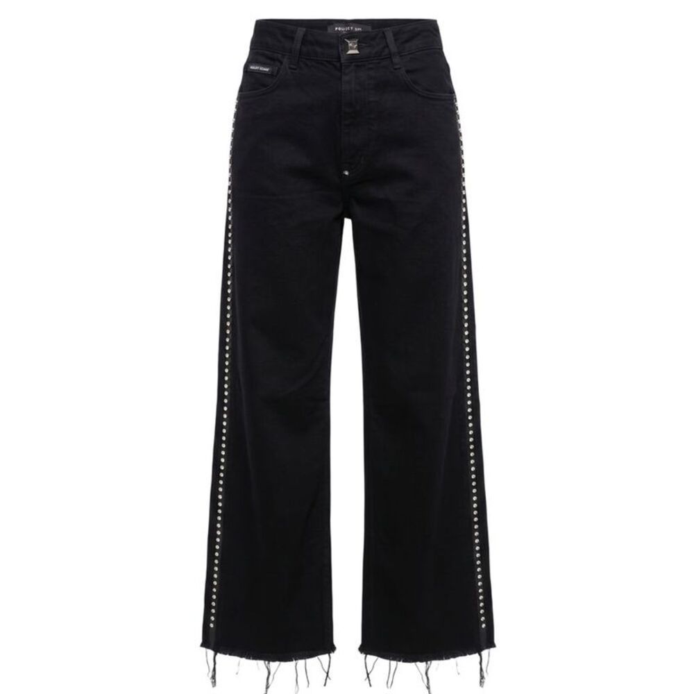 Philipp Plein Black Cotton Women Women's Pant